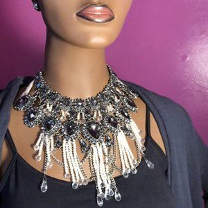 Elegant Beaded Statement Piece